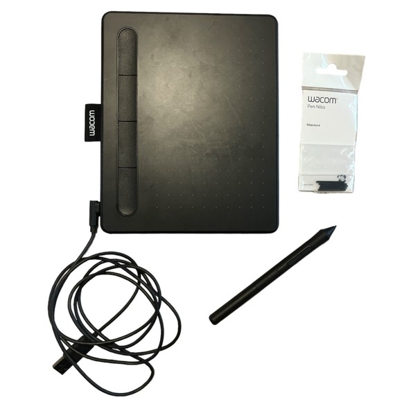 Wacom Small Graphics Drawing Tablet Chromebook Mac Android & Windows - Picture 2 of 12